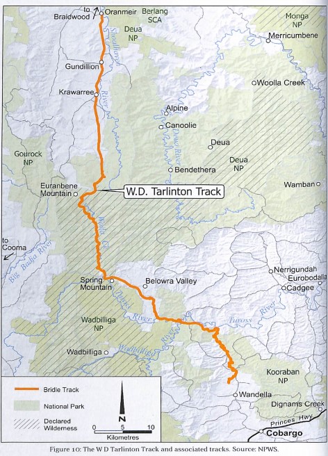 WD Tarlinton Map