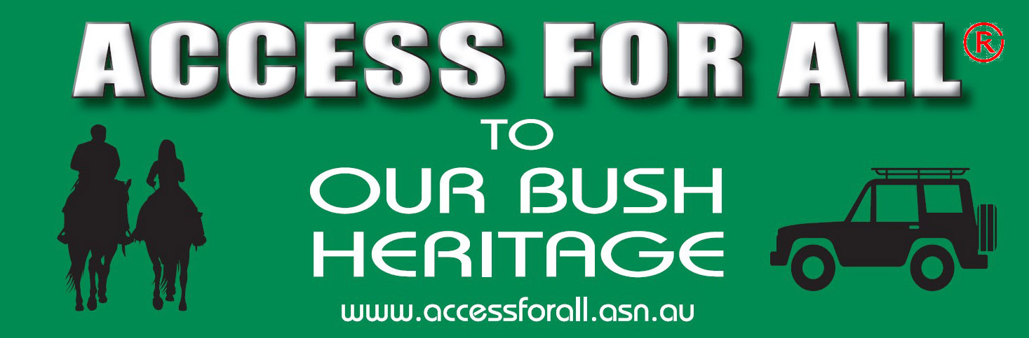 Logo "Access for All to Our Bush Heritage"
